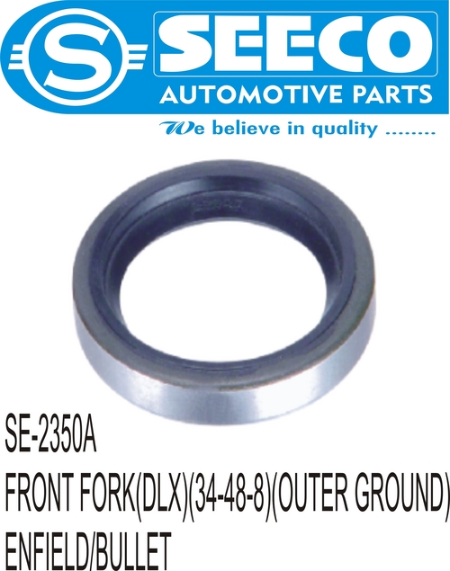 Seeco Oil Seals & O Rings - Rubber, 254.0-762.0 mm | Patented Wave Seal Lip Design, Polished Finish, Ideal for Electric Motors & Gearboxes