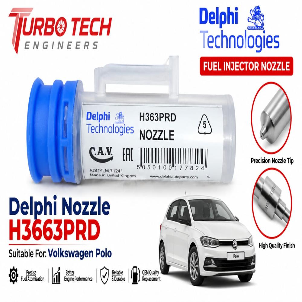 Delphi Fuel Injector Nozzle H3663 - Dimension (L*W*H): 5 Meter (M)