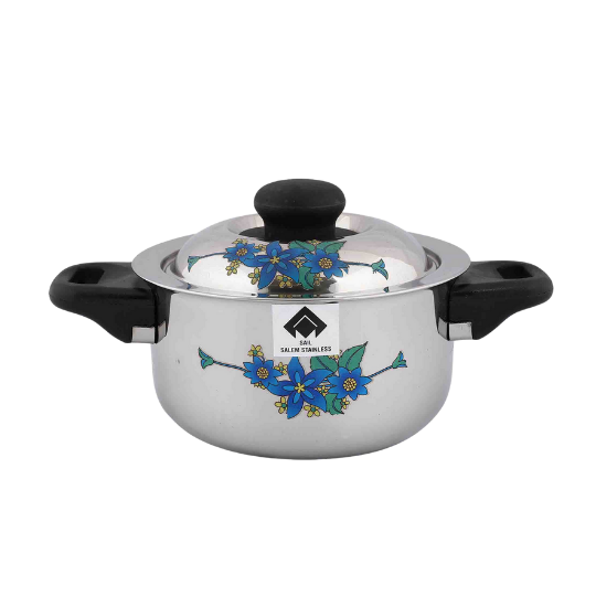 Stainless Steel Casserole 2.5 Litre, Hot Pot, SAIL SALEM, Salem Steel Casserole, Insulated serving bowl, Double walled bowl, Gift ideas, Rust & Crack free, Food Grade, Serving Bowl