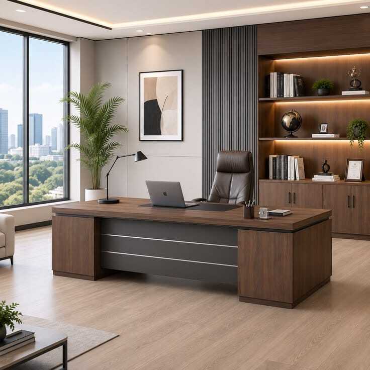 Wooden Executive Desk