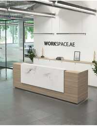 Office Wooden Reception Table