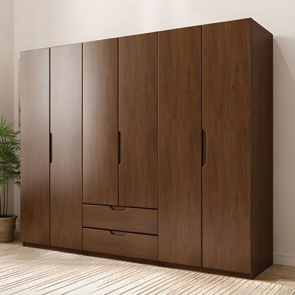 Brown Wooden Wardrobe