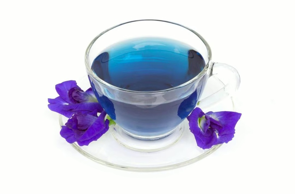 Blue Natural Healthy Tea
