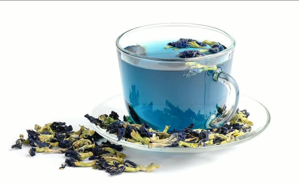Blue Natural Healthy Tea