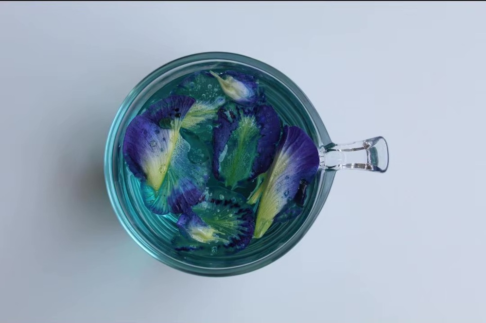 Blue Natural Healthy Tea