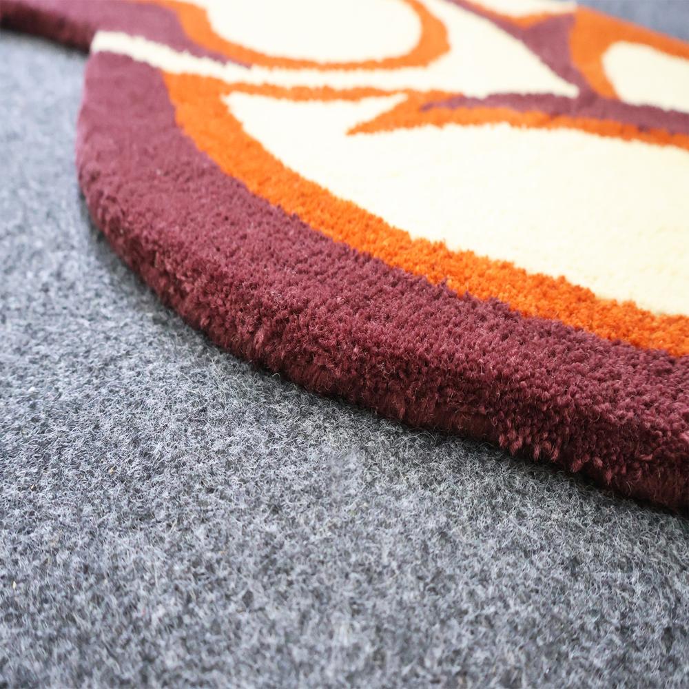 Abstract Woman Tufted Rug