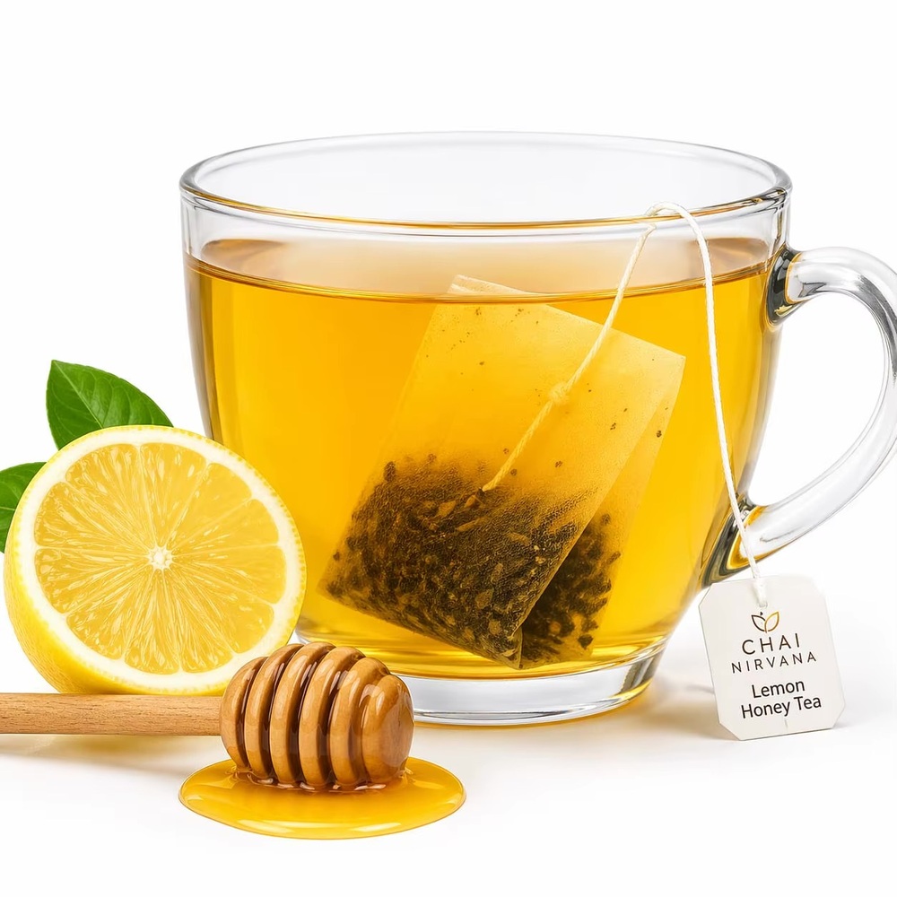 Emperors Collection Assam Lemon Honey Organic Whole Leaf Green Tea