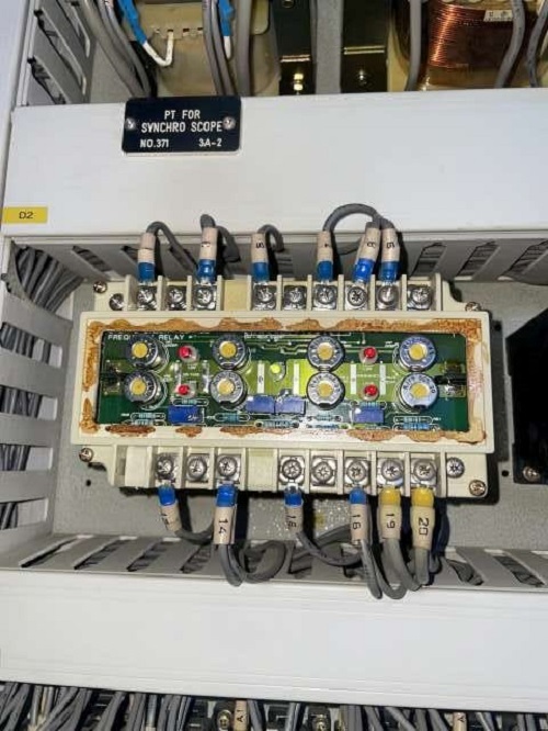 Marine Frequency Protection Relay Pcb Module Generator Synchro Scope Pt Circuit Board - Application: Main Engine Room Electrical Switchboards (Msb) And Emergency Switchboards (Esb)