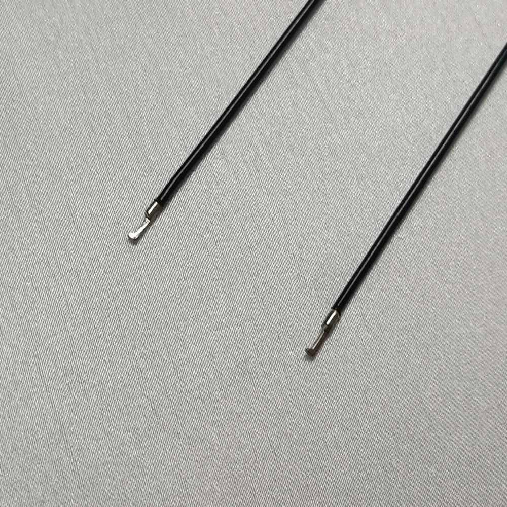 RainbowMMed Laparoscopic Hysteroscopy Monopolar L-Hook 5FR Monopolar Electrode L-Hook Semi Rigid 5FR