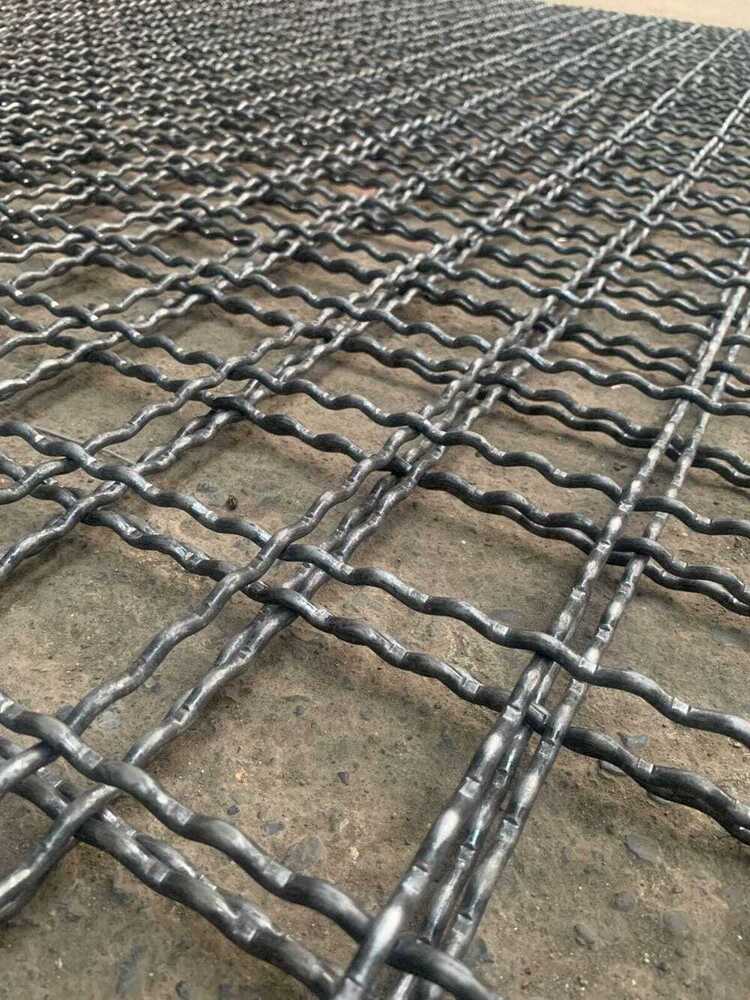 Spring Steel Crimped Wire Mesh