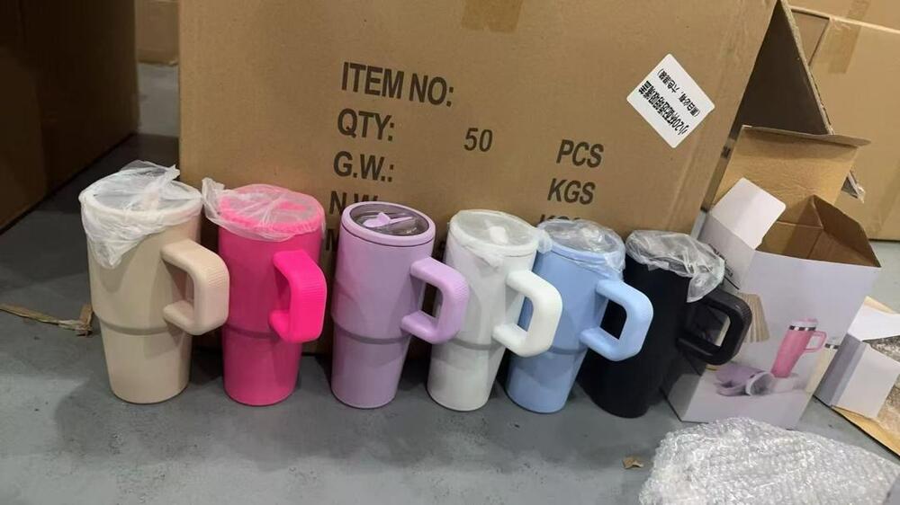 Stainless Steel 1200 Ml Insulated Tumbler (Only White, Neon Pink)