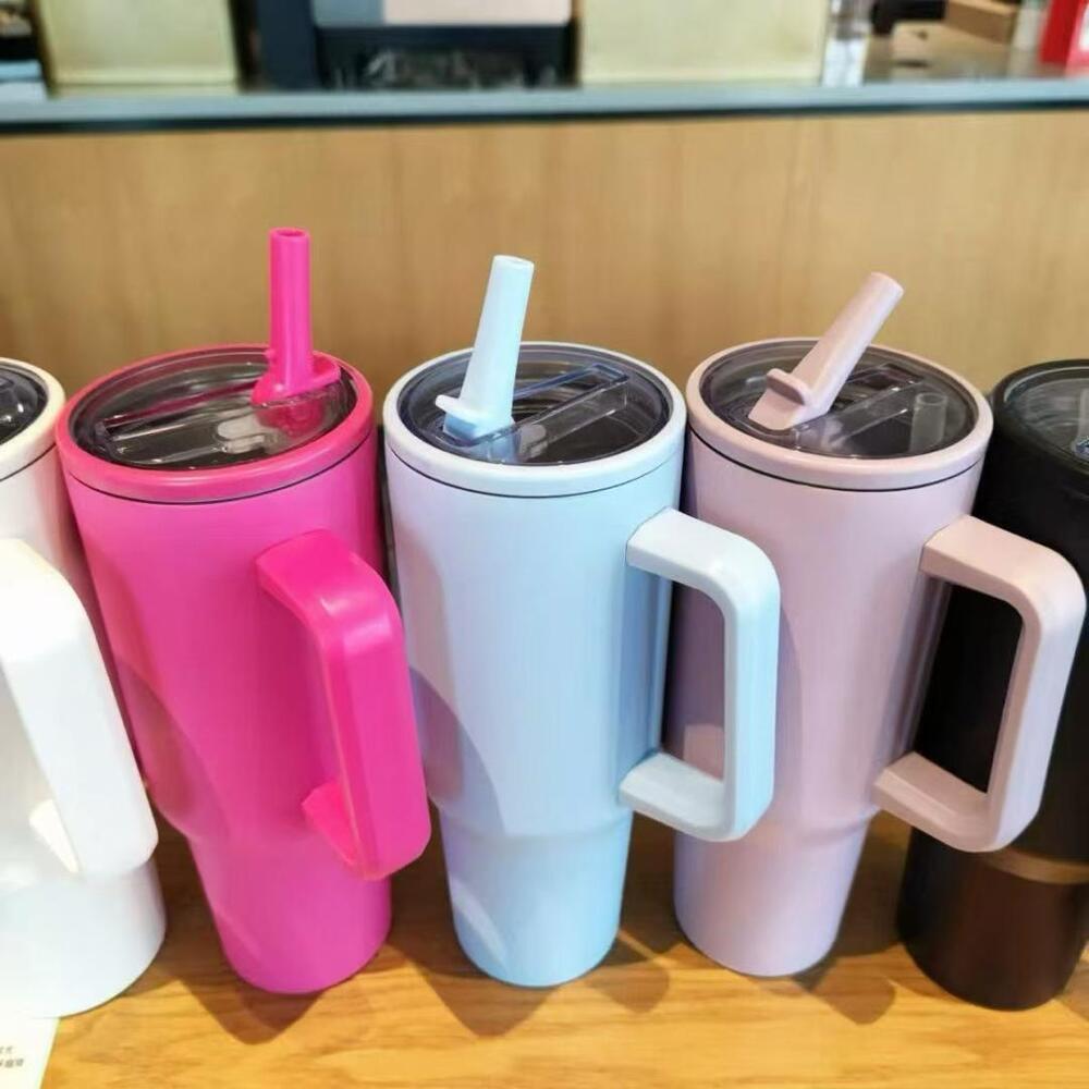 Stainless Steel 1200 Ml Insulated Tumbler (Only White, Neon Pink)