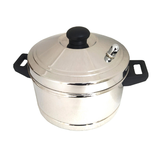 Idli Maker with 4 Plates, Stainless steel Idli Cooker, SAIL Salem Idli Cooker, Steamer for Soft and Fluffy Idlis, Premium Quality, Idly Pot, South Indian Dish No Rust And Crack, Food Grade, Dishwasher Safe