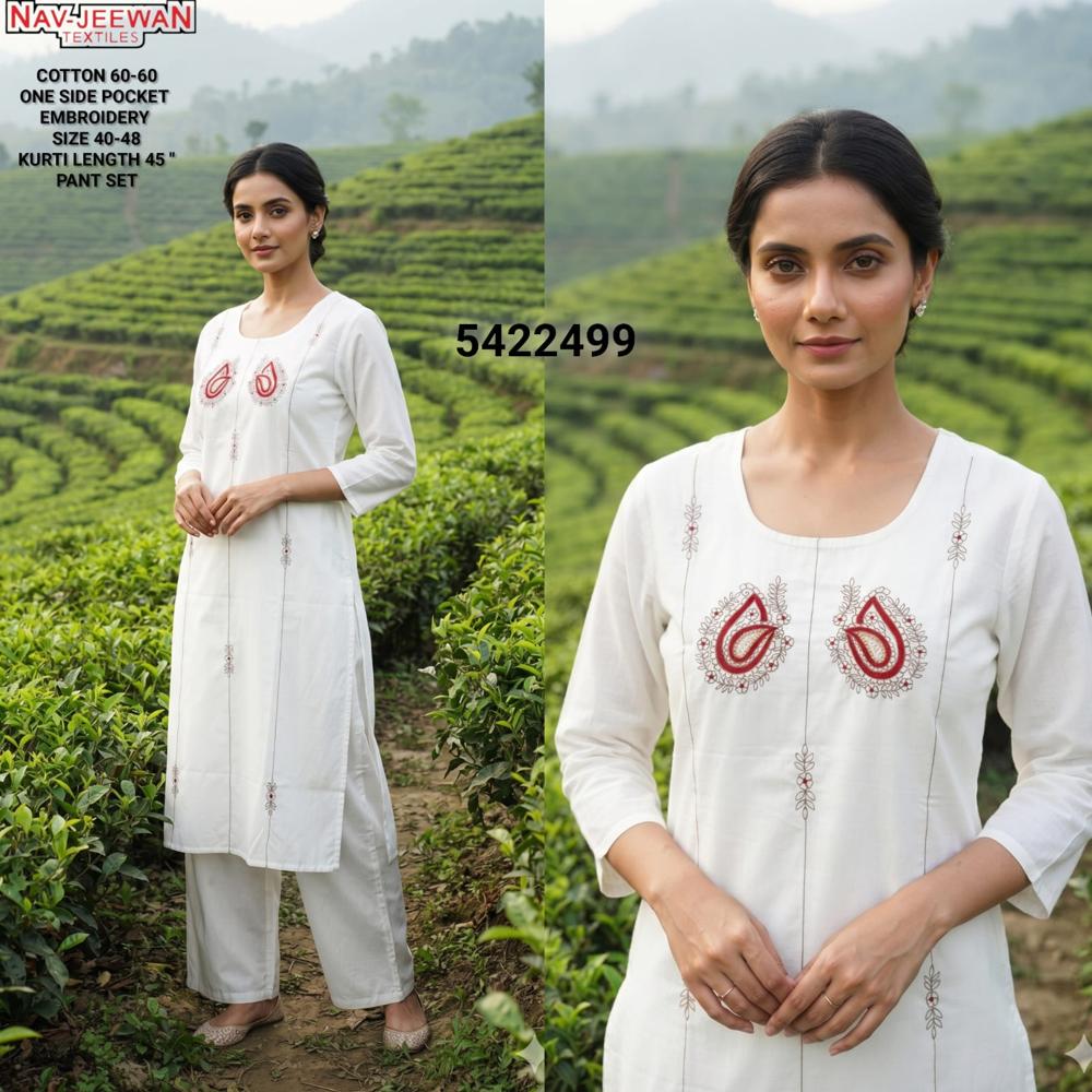 Kurti With Pant Set - Ethnic Region: Indian