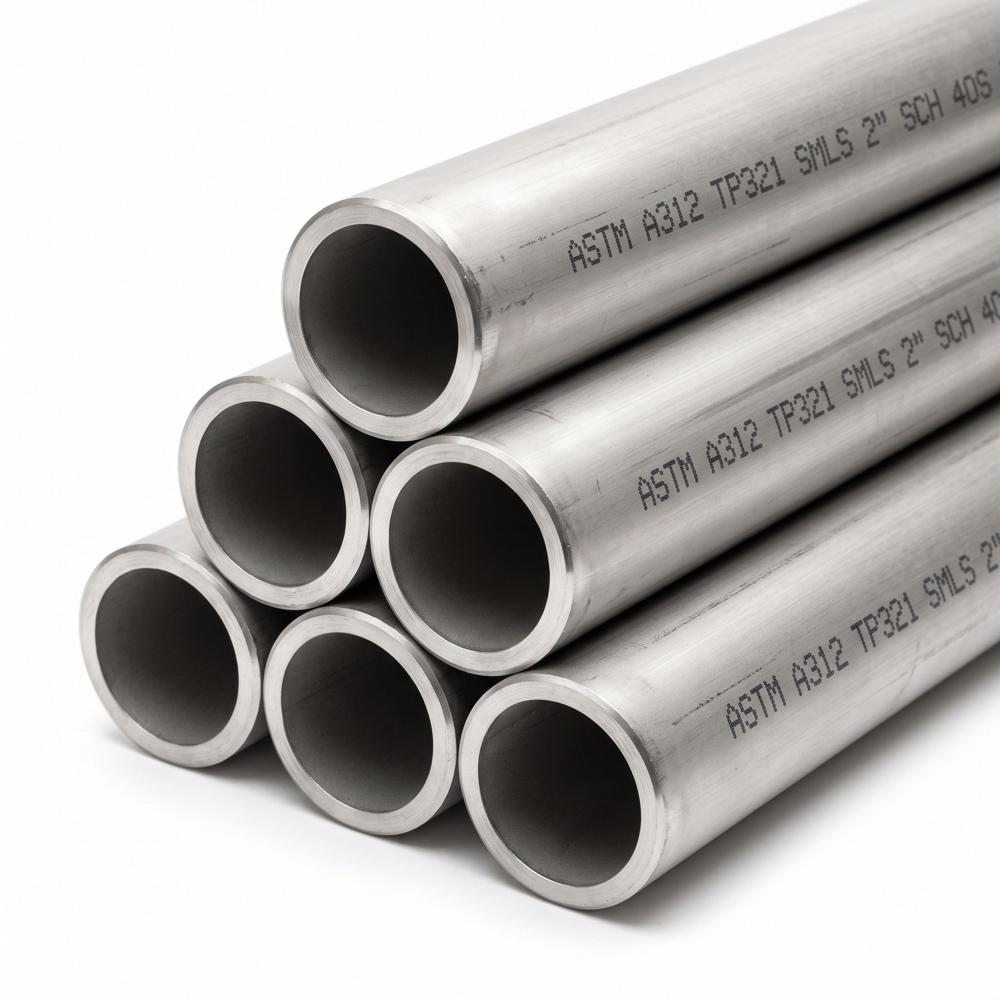 Stainless Steel 321 Seamless Pipe - ASTM A312 TP321