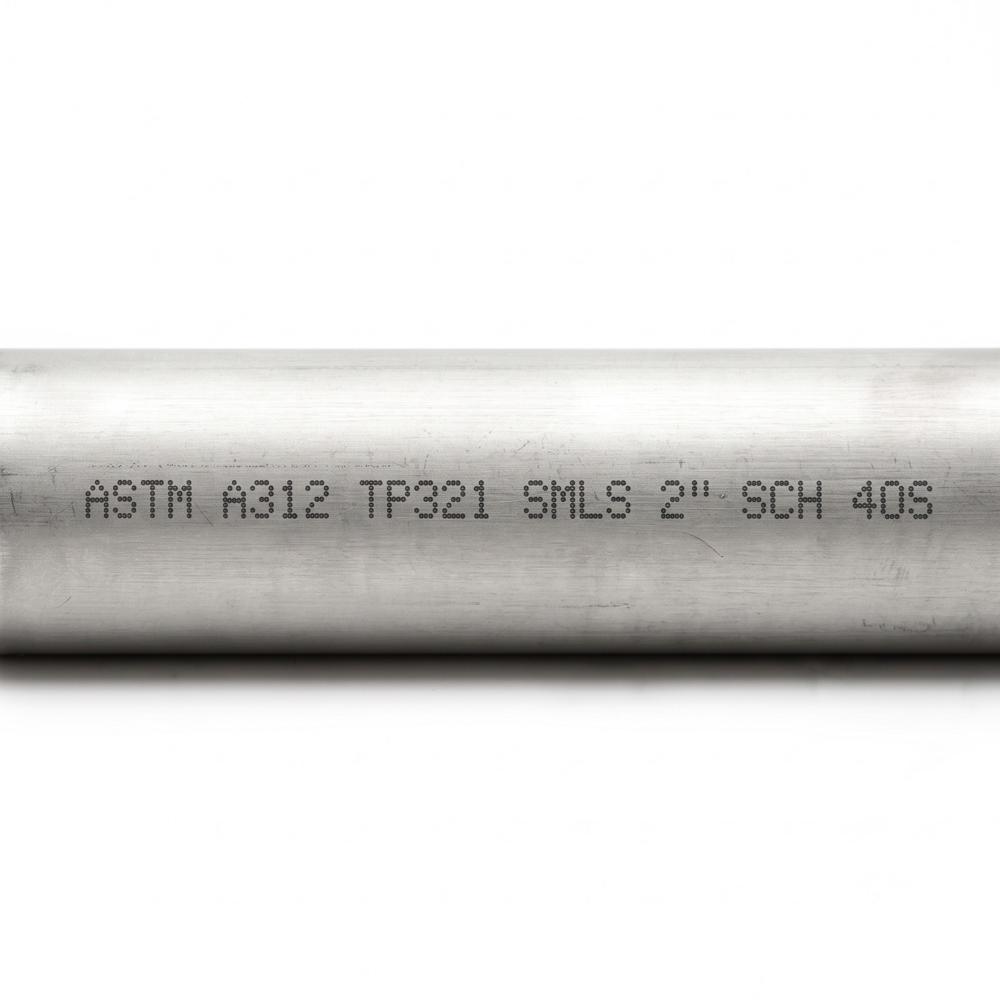 Stainless Steel 321 Seamless Pipe - ASTM A312 TP321