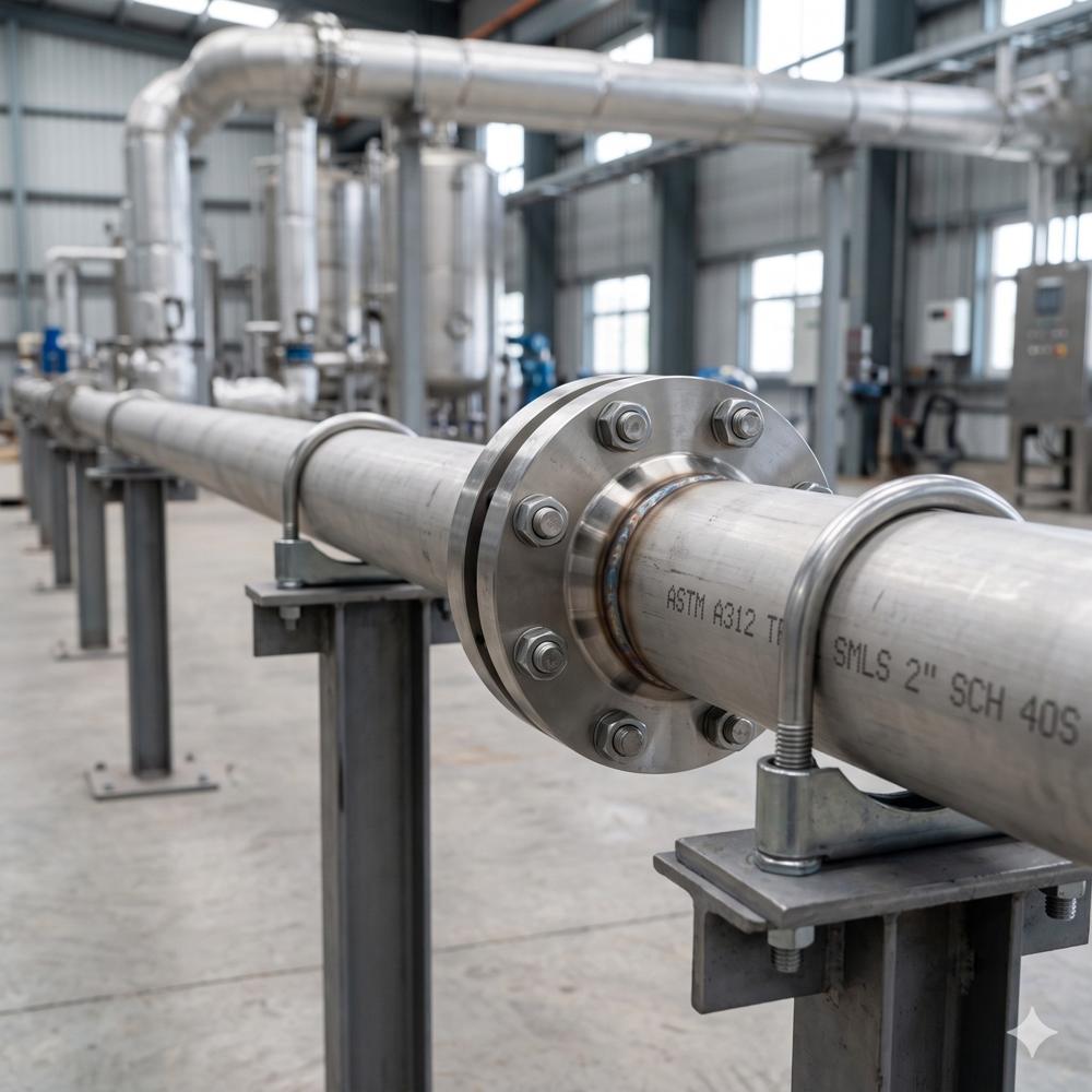 Stainless Steel 321 Seamless Pipe - ASTM A312 TP321