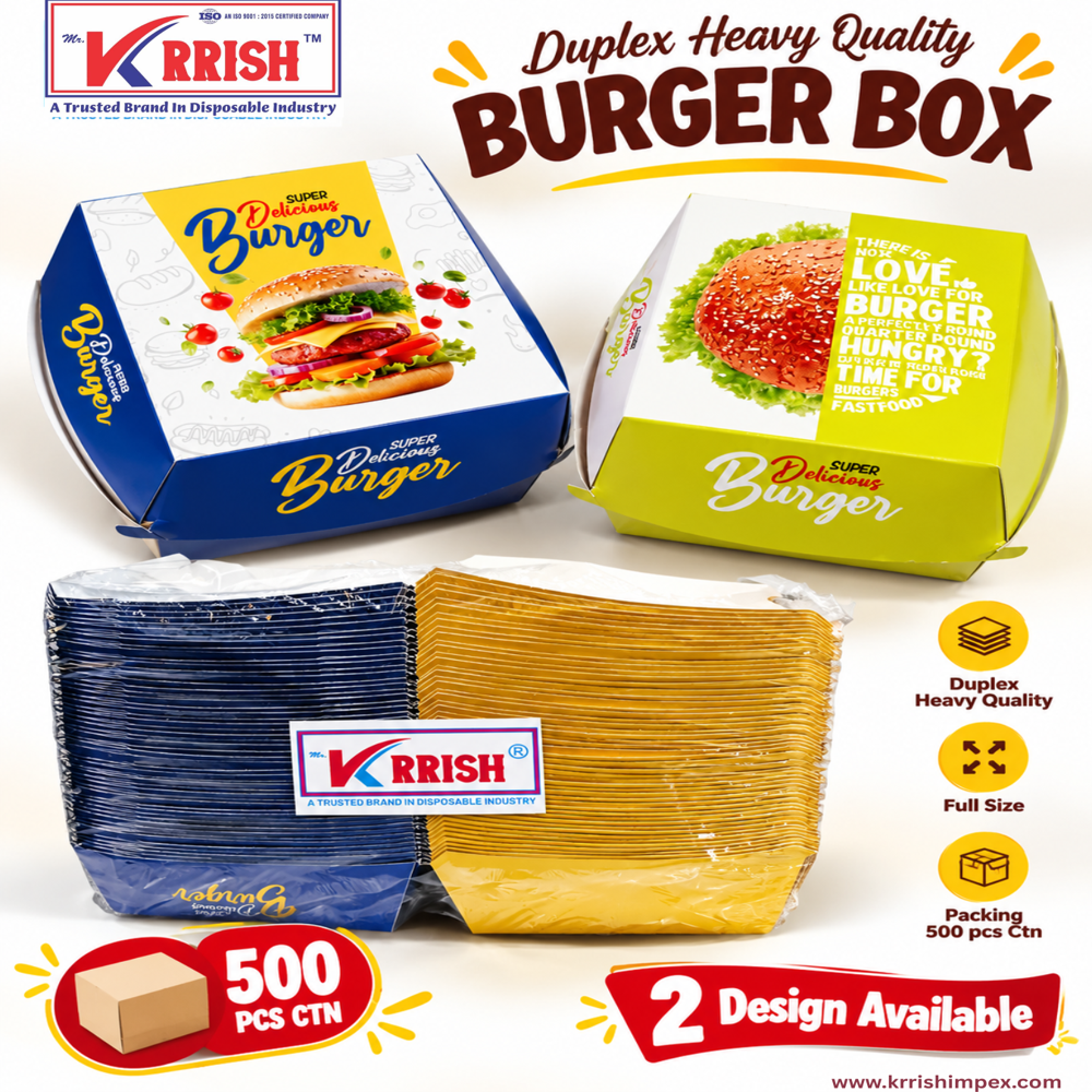 Burger Box - Color: Mix