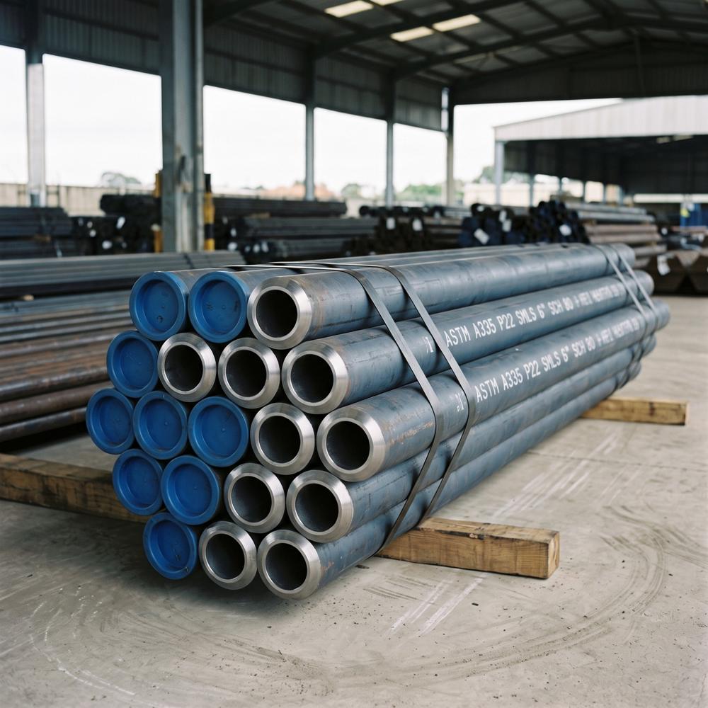 Alloy Steel P22 Seamless Pipe ASTM A335 / ASME SA335
