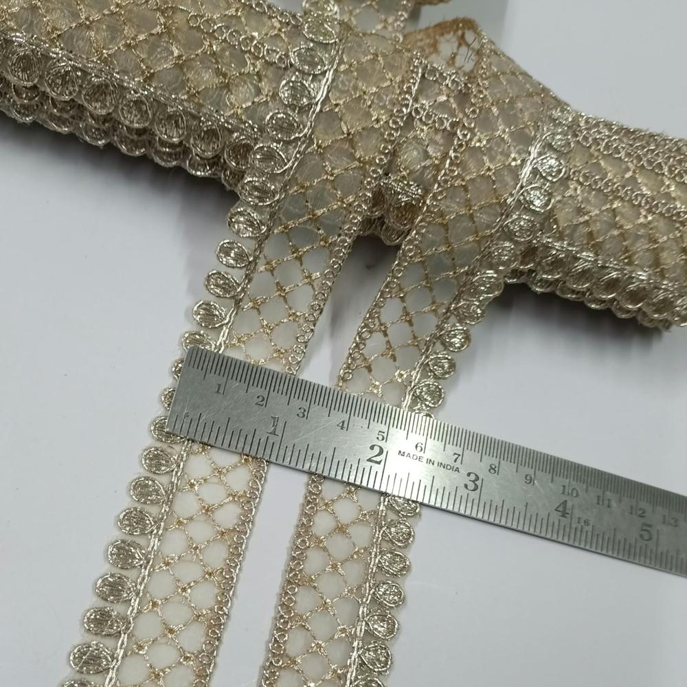 Saree Fancy Net Embroidery Lace