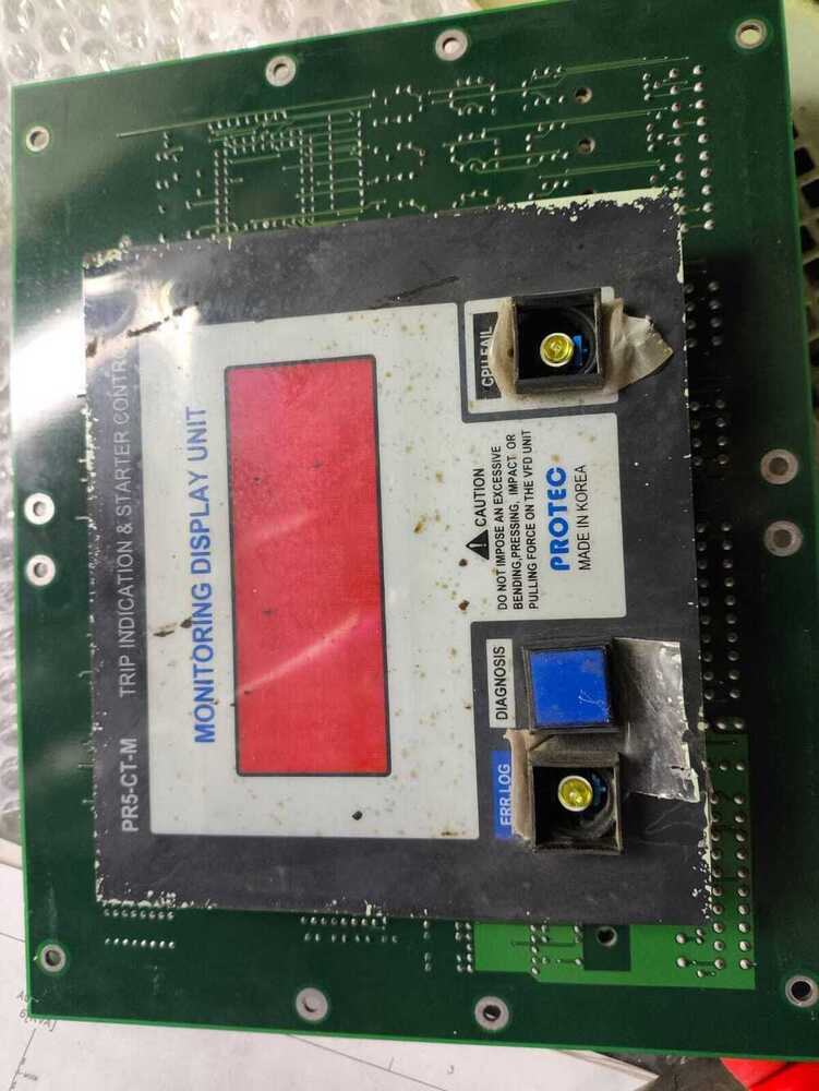 PR5-CT-M Monitoring Display Unit - Trip Indication & Starter Control Panel Module