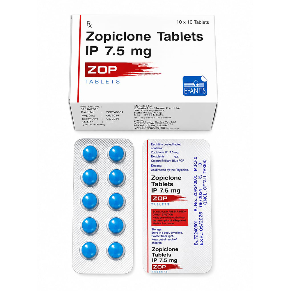 7-5mg Zopiclone Tablets