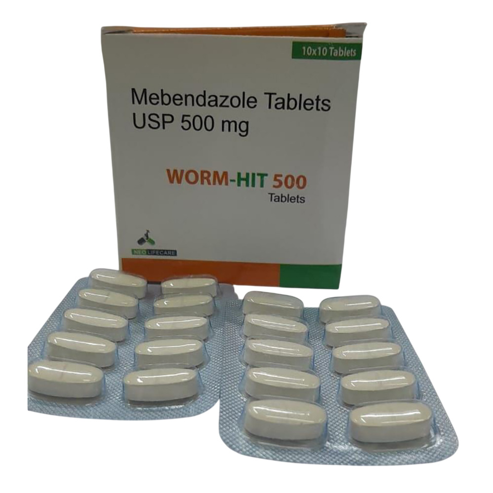500mg Mebendazole Tablets