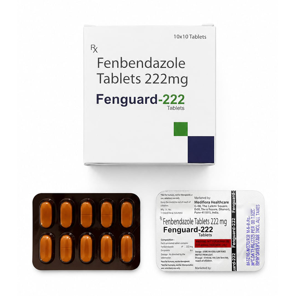 222mg Fenbendazole Tablets