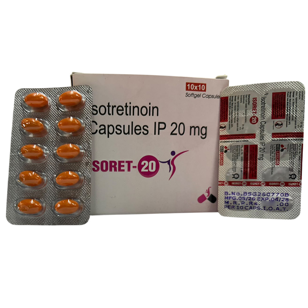 20mg Isotretiinoin Capsules