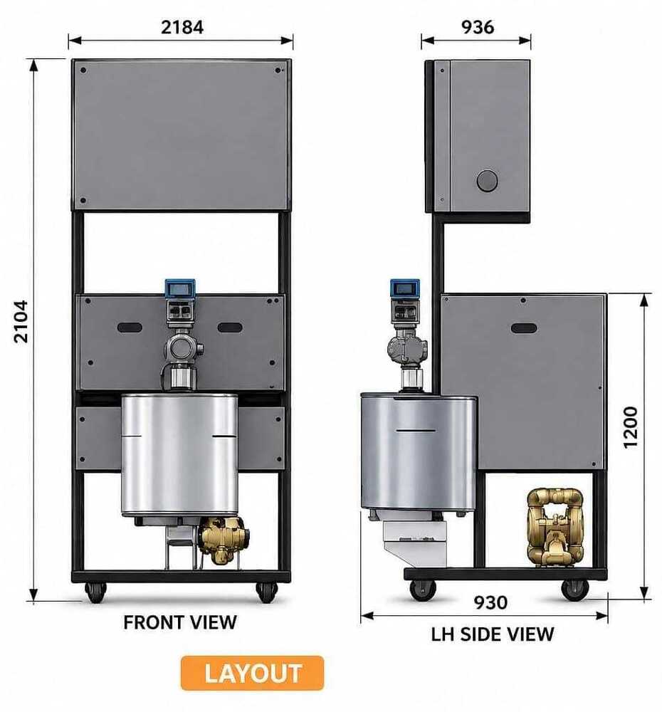 3c Doser Automatic Mixing And Dosing System