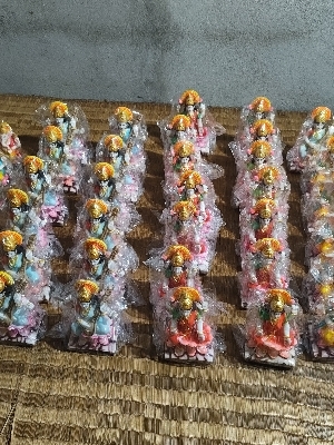 Ganesh Laxmi Saraswoti Marble Dust - Color: Multi Colour