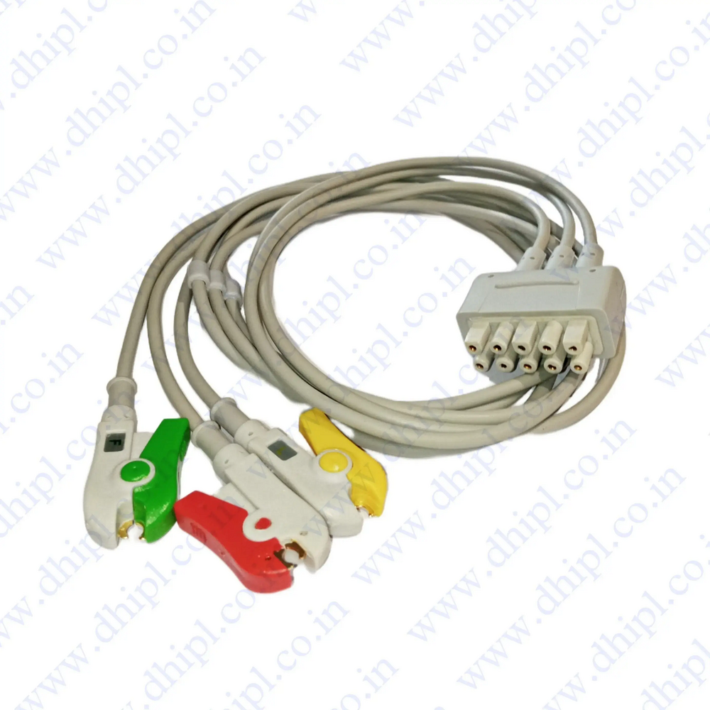 Ge Ecg Lead Set - Color: White