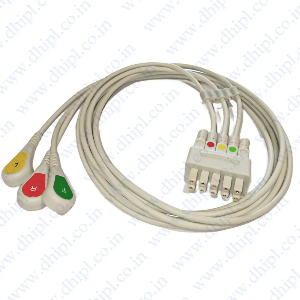 Ge Ecg Lead Set - Color: White