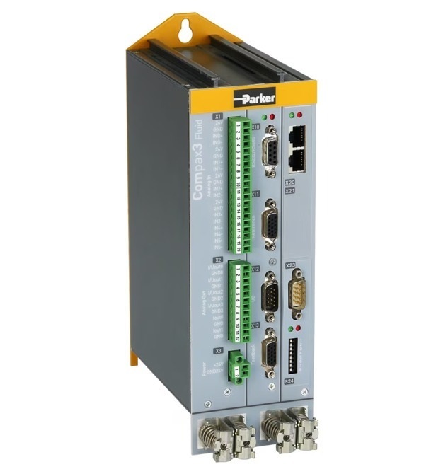 Parker Compax3 Fluid Series Hydraulic Servo Drive Controller Module