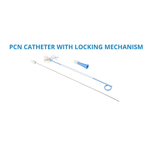 PCN Catheter With Locking Mechanism