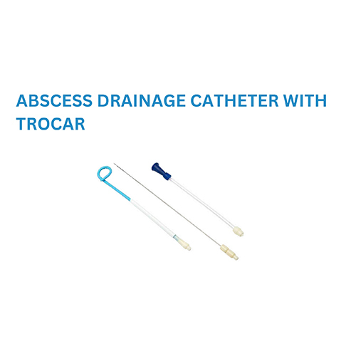 Abscess Drainage Catheter With Trocar