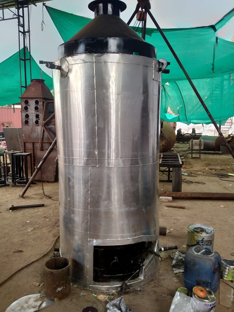 Wood Fire Boiler - Capacity: 180 Pcs/hr
