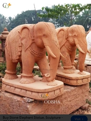 Elephant Sand Stone - Height: 4Ft