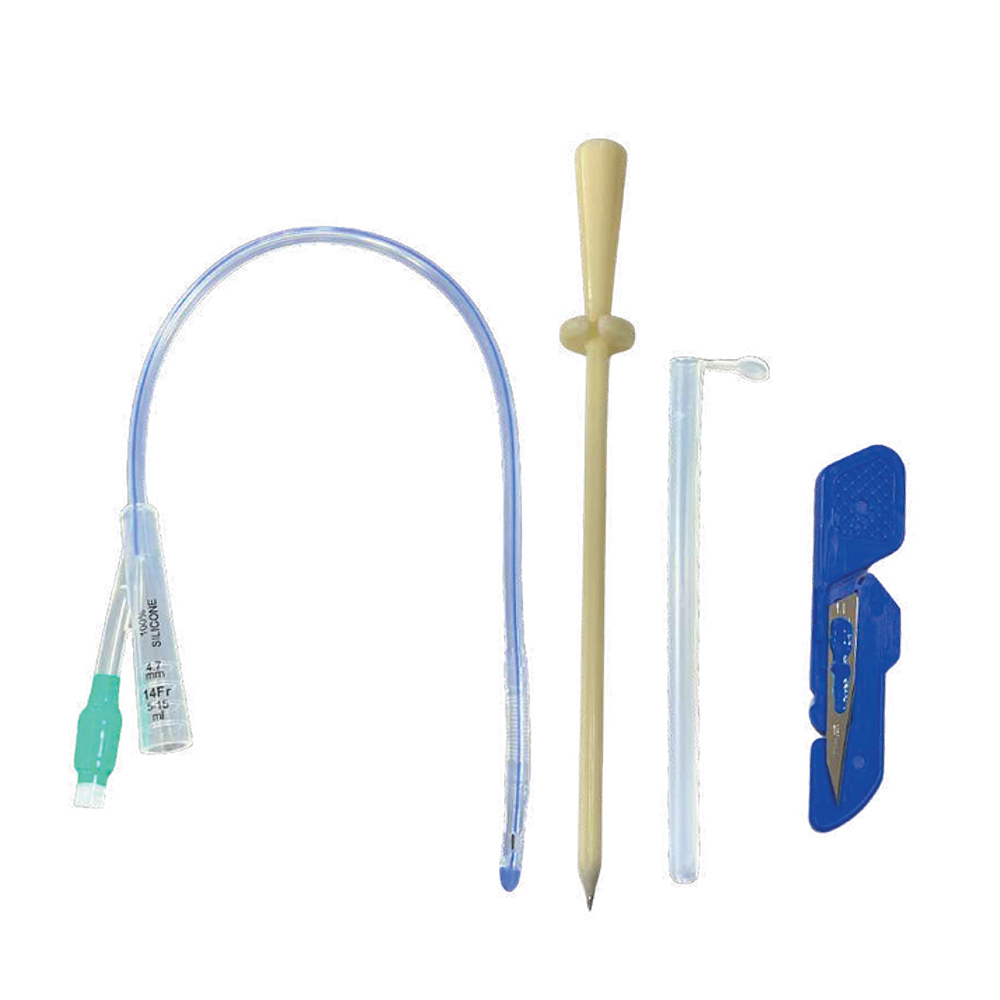 Silicone Suprapubic Catheterisation Set