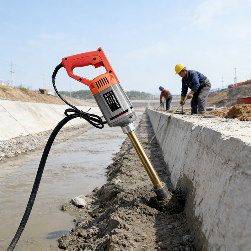 Portable Electric Concrete Vibrator Machine - Attributes: Easy To Operate