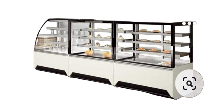 Bakery and Pastry Display Counter