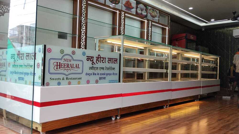 Commercial Sweet Shop Display Counter