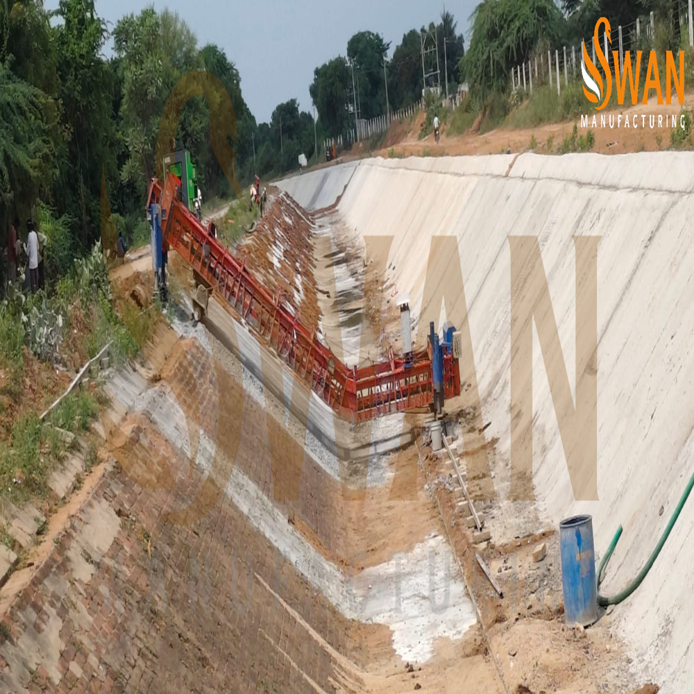 Concrete Finishing Canal Paver Machine