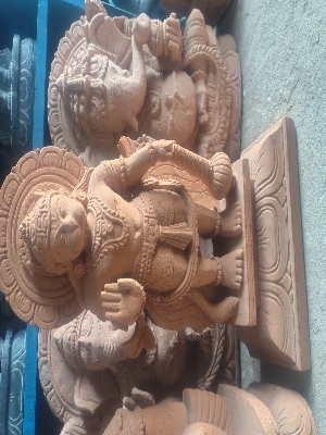 Ashribad Mahaveer Statue - Color: Natural
