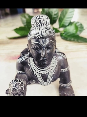 Balkrishna Black - Height: 6Inch