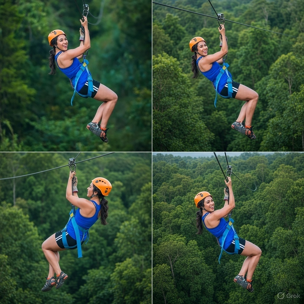 Amusement Rides Zip Line