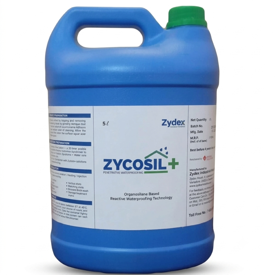 Zycosil+ 100% Silane Water Repellent & Sealer Nano Chemical for Wall, Concrete & Waterproofing 