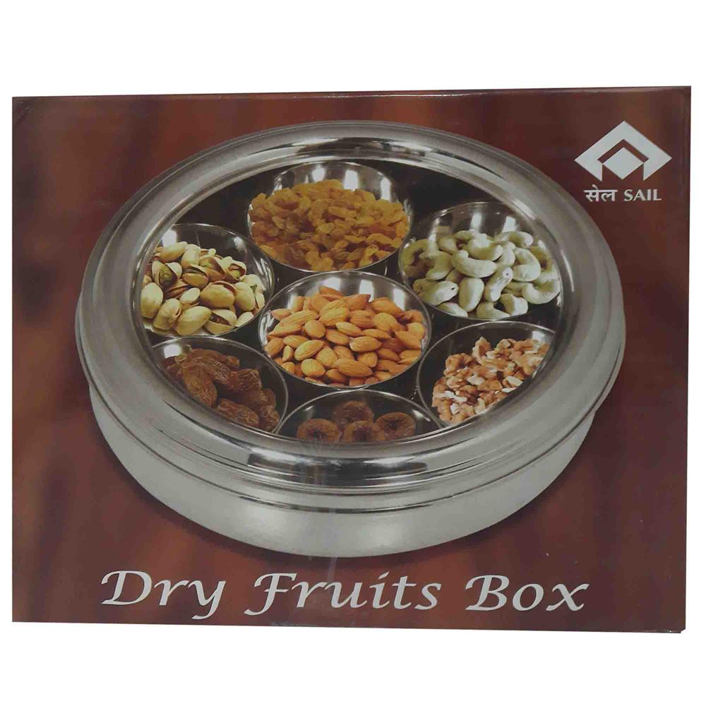 Masala Dabba / Dry Fruit Box, Ideal Gift, Spices flavour, Premium Steel, Airtight