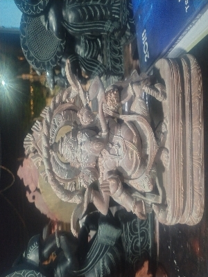Pink Dancing Ganesh With Snake - Dimension (L*W*H): 12I? 7I? 4