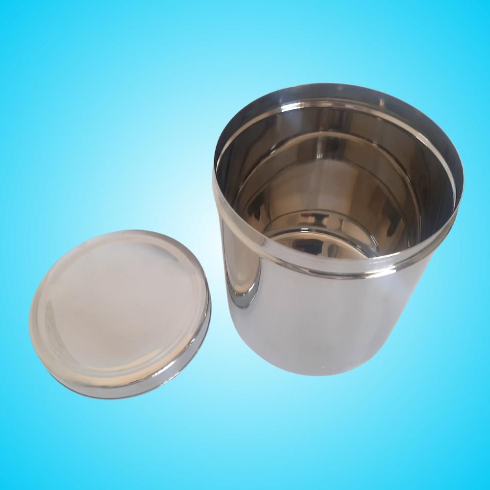 Stainless Steel Container (Dabba) 900 ML, 1250 ML, 1750 ML, 2300 ML, 2850 ML, SAIL SALEM dabba, 304 Grade Dabba durable steel dabba, kitchen steel container, food storage dabba,